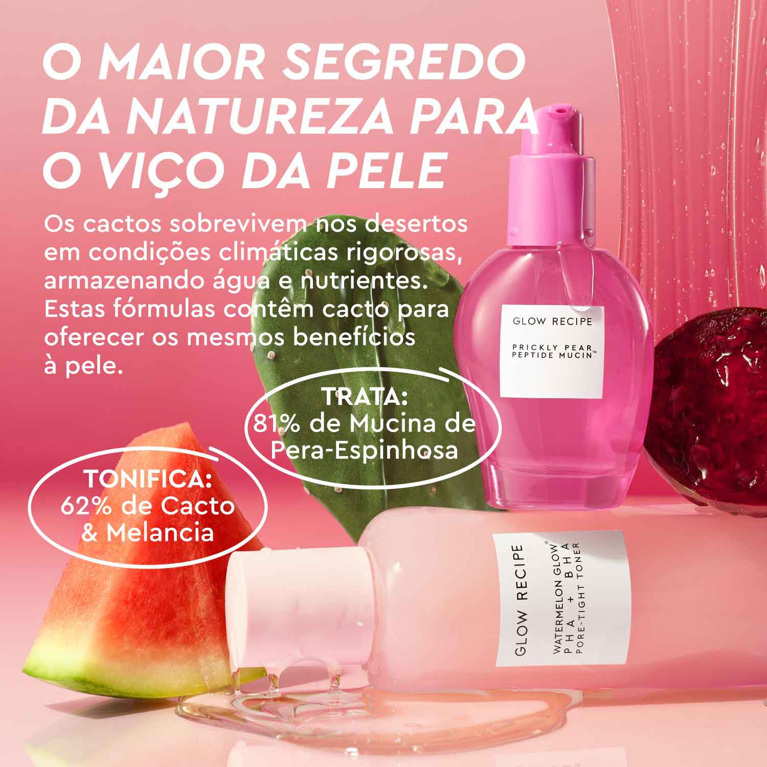 Sérum Facial Prickly Pear Glow Recipe Peptide Vegan Mucin - Sephora